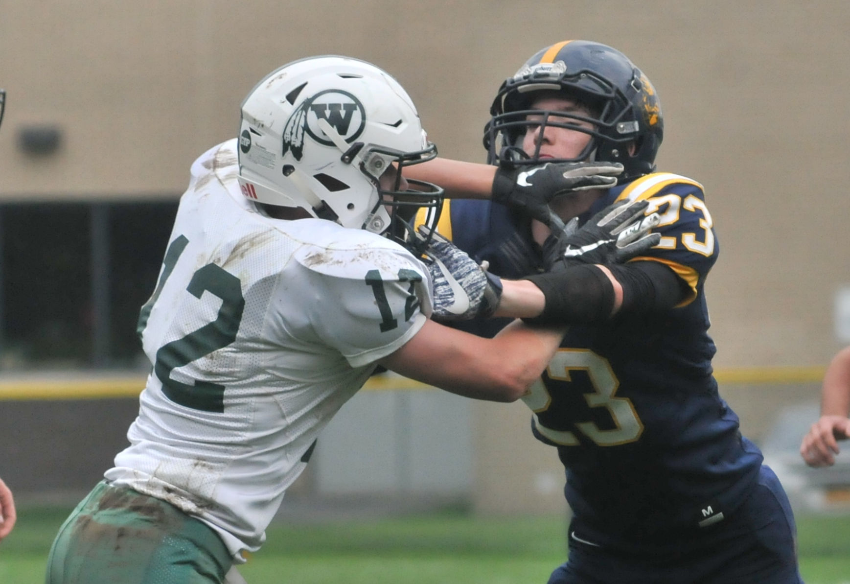 Weedsport football vs. APW - C. Mabbett